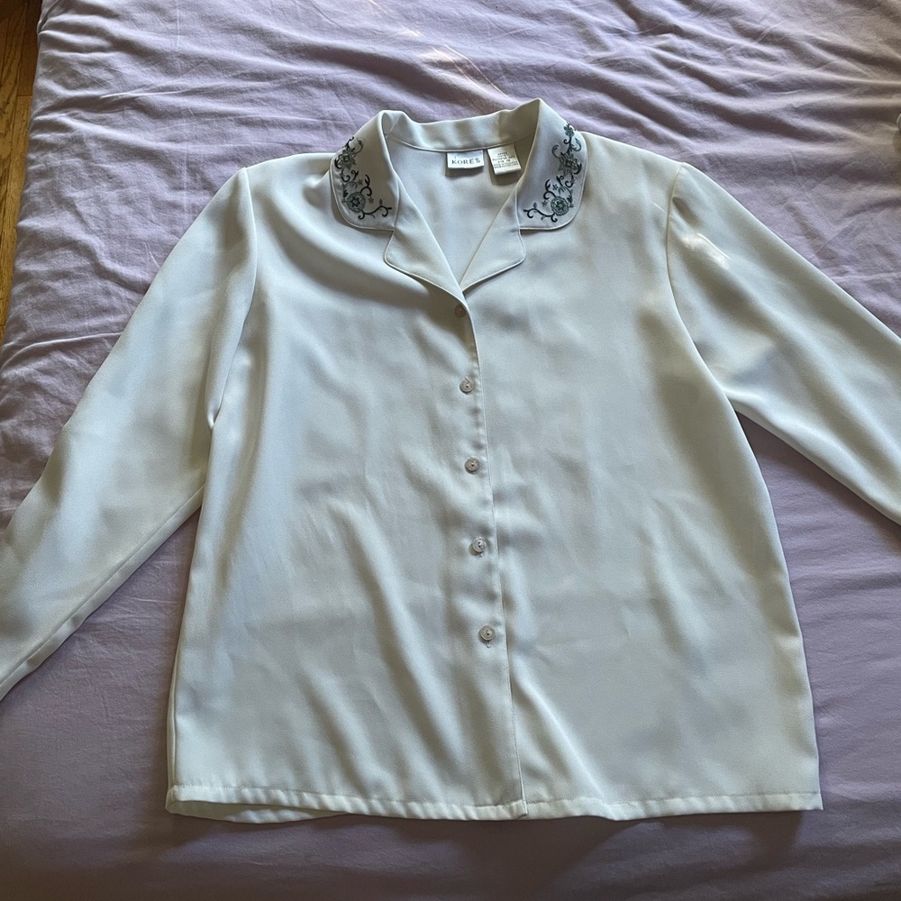 Gorgeous Vintage Embroidered Koret Blouse